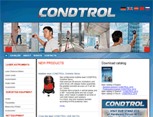 Tablet Screenshot of condtrol.com
